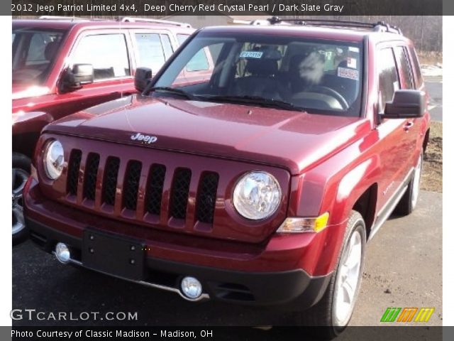 2012 Jeep Patriot Limited 4x4 in Deep Cherry Red Crystal Pearl