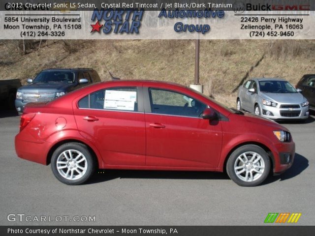 2012 Chevrolet Sonic LS Sedan in Crystal Red Tintcoat