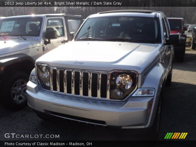 2012 Jeep Liberty Jet 4x4 in Bright Silver Metallic