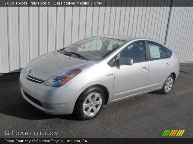 2008 Toyota Prius Hybrid in Classic Silver Metallic