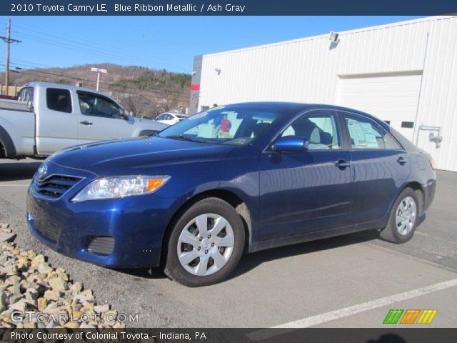 2010 Toyota Camry LE in Blue Ribbon Metallic