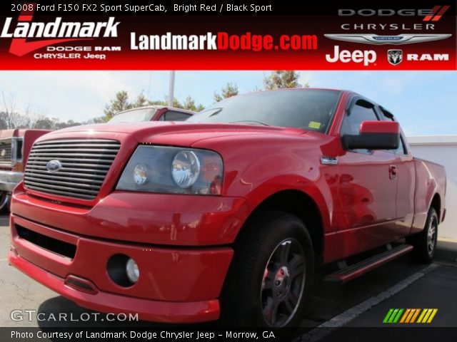 2008 Ford F150 FX2 Sport SuperCab in Bright Red