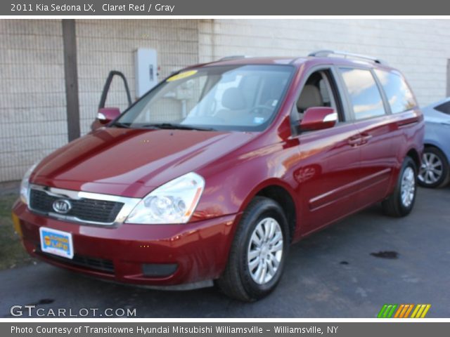 2011 Kia Sedona LX in Claret Red