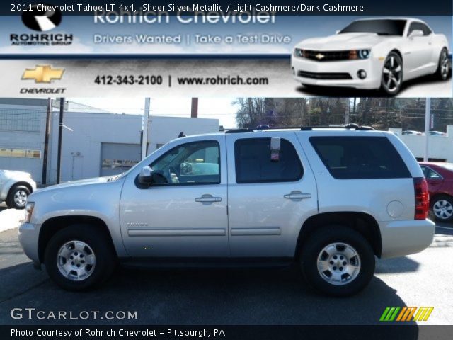 2011 Chevrolet Tahoe LT 4x4 in Sheer Silver Metallic