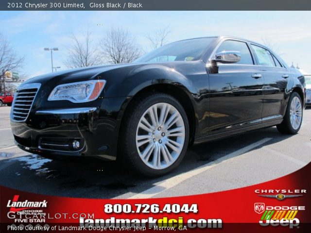 2012 Chrysler 300 Limited in Gloss Black