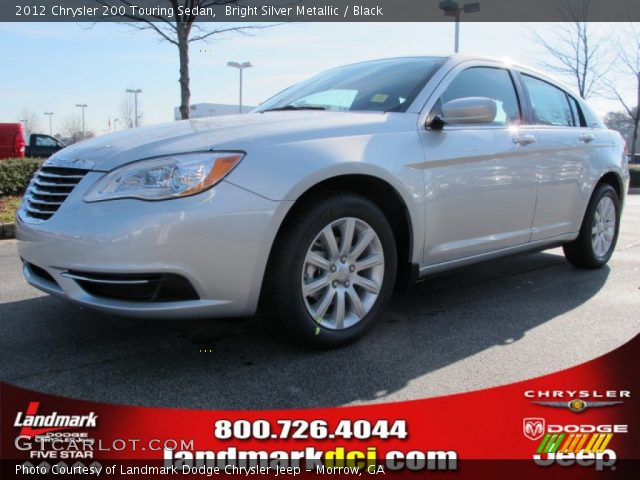 2012 Chrysler 200 Touring Sedan in Bright Silver Metallic
