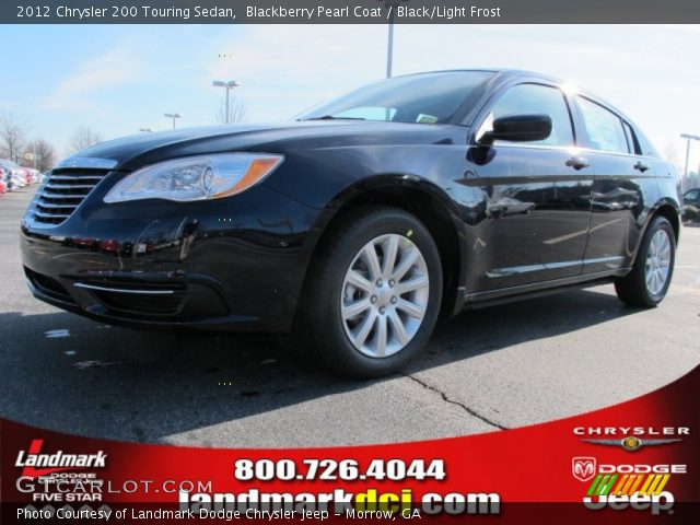 2012 Chrysler 200 Touring Sedan in Blackberry Pearl Coat