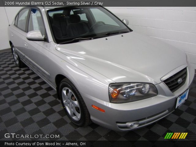 2006 Hyundai Elantra GLS Sedan in Sterling Silver