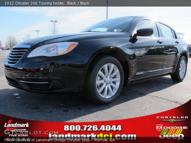 2012 Chrysler 200 Touring Sedan in Black