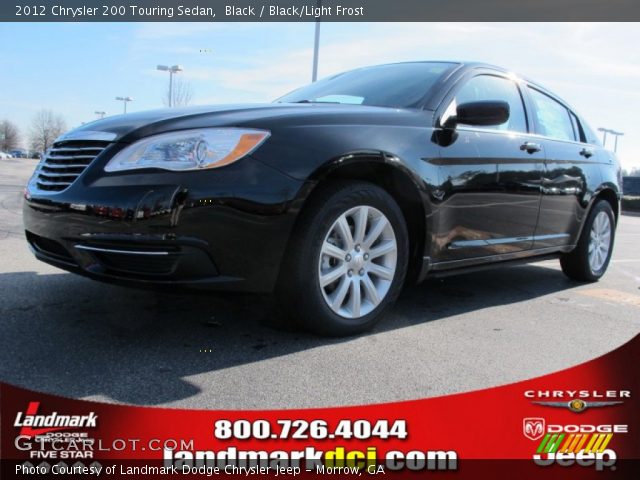 2012 Chrysler 200 Touring Sedan in Black
