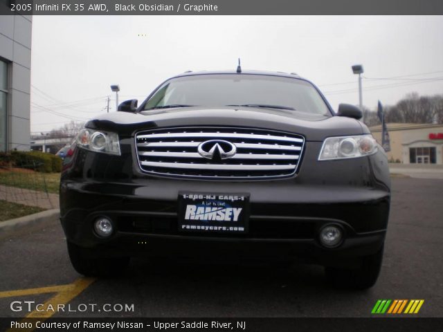 2005 Infiniti FX 35 AWD in Black Obsidian