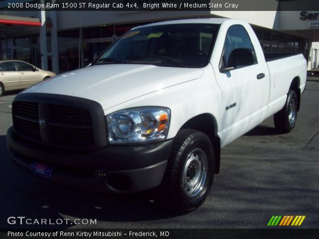 2008 Dodge Ram 1500 ST Regular Cab 4x4 in Bright White