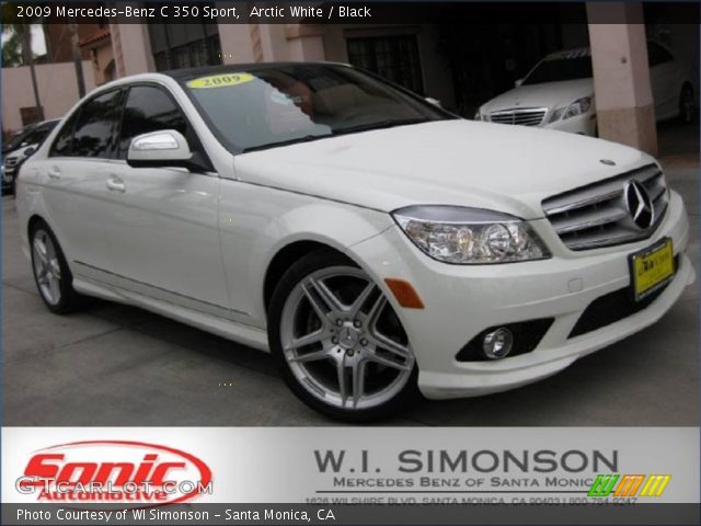 2009 Mercedes-Benz C 350 Sport in Arctic White