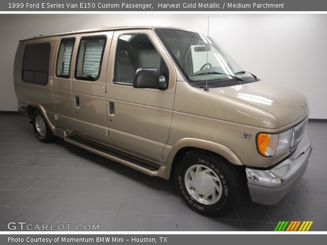 1999 Ford E Series Van E150 Custom Passenger in Harvest Gold Metallic