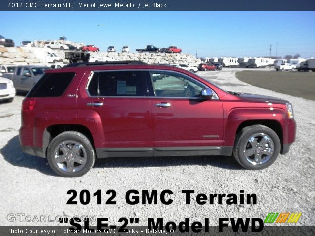 2012 GMC Terrain SLE in Merlot Jewel Metallic