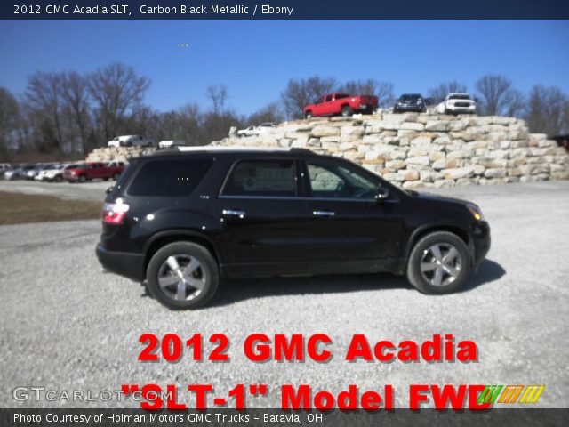 2012 GMC Acadia SLT in Carbon Black Metallic