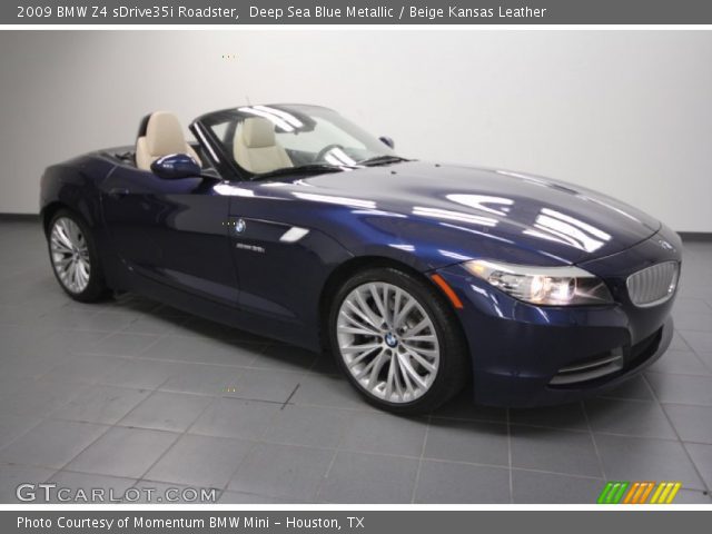 2009 BMW Z4 sDrive35i Roadster in Deep Sea Blue Metallic