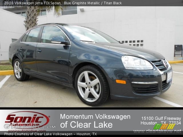 2010 Volkswagen Jetta TDI Sedan in Blue Graphite Metallic