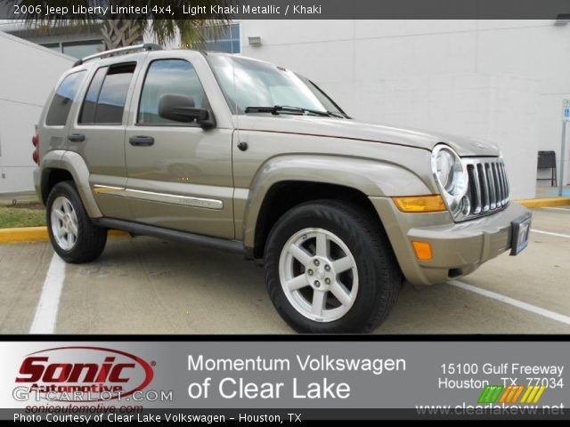 2006 Jeep Liberty Limited 4x4 in Light Khaki Metallic