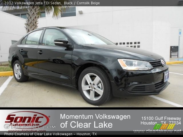 2012 Volkswagen Jetta TDI Sedan in Black