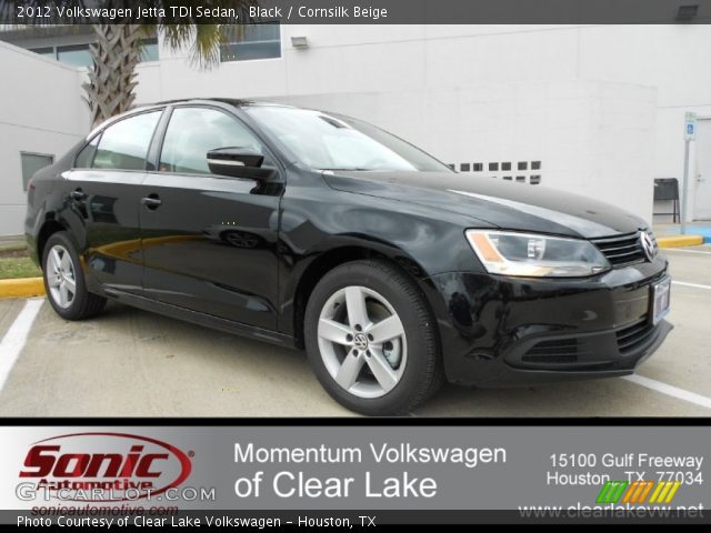 2012 Volkswagen Jetta TDI Sedan in Black