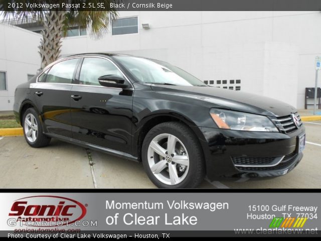 2012 Volkswagen Passat 2.5L SE in Black