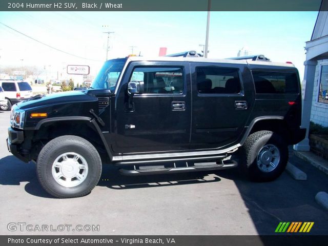 2004 Hummer H2 SUV in Black