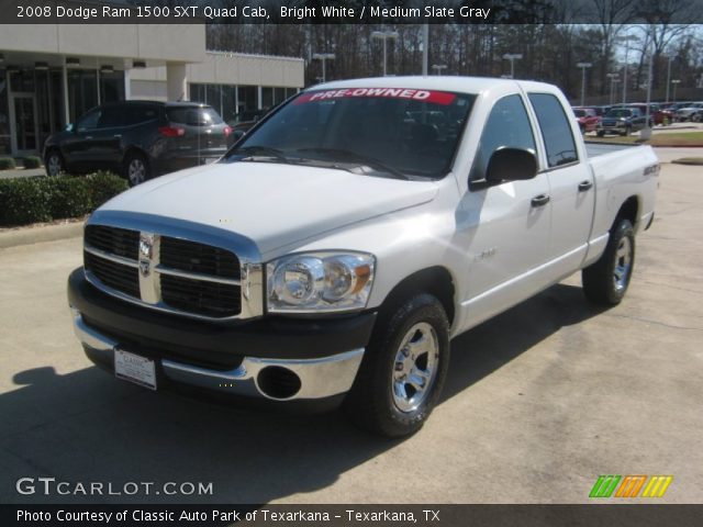2008 Dodge Ram 1500 SXT Quad Cab in Bright White