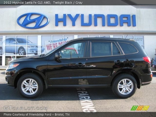 2012 Hyundai Santa Fe GLS AWD in Twilight Black