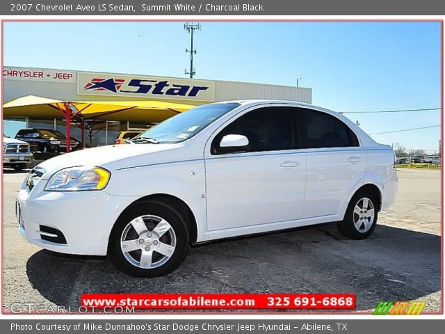2007 Chevrolet Aveo LS Sedan in Summit White