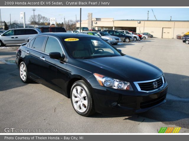 2009 Honda Accord EX V6 Sedan in Crystal Black Pearl