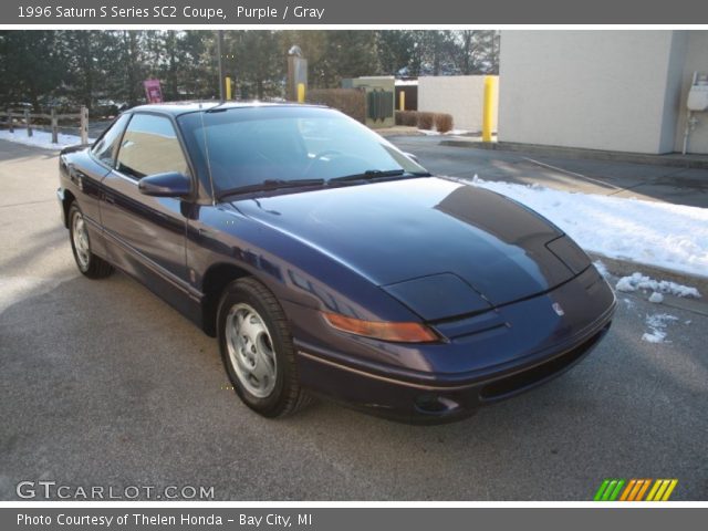 1996 Saturn S Series SC2 Coupe in Purple