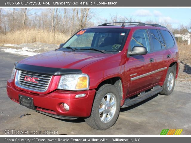 2006 GMC Envoy SLE 4x4 in Cranberry Red Metallic