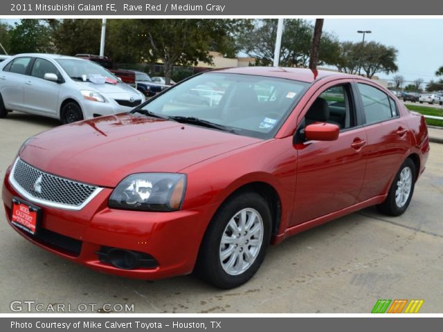 2011 Mitsubishi Galant FE in Rave Red