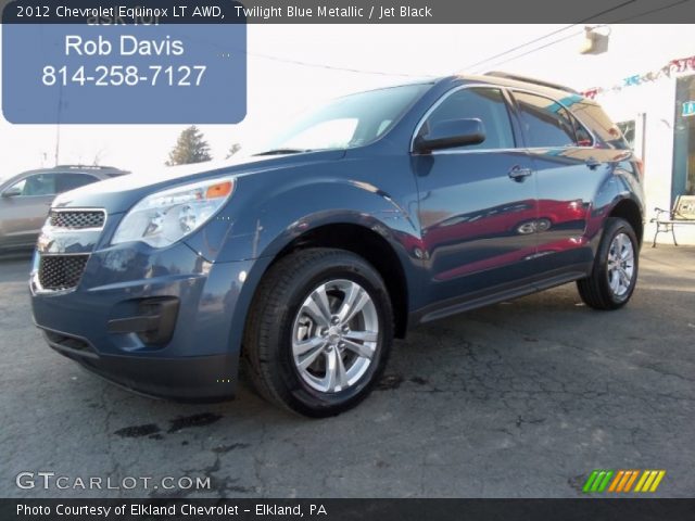 2012 Chevrolet Equinox LT AWD in Twilight Blue Metallic