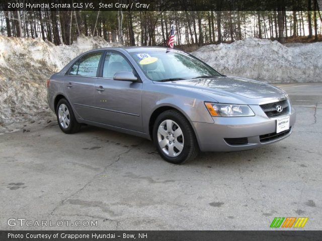 2008 Hyundai Sonata GLS V6 in Steel Gray