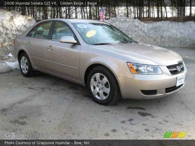 2008 Hyundai Sonata GLS V6 in Golden Beige
