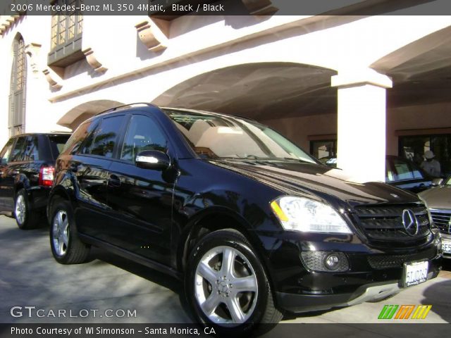 2006 Mercedes-Benz ML 350 4Matic in Black