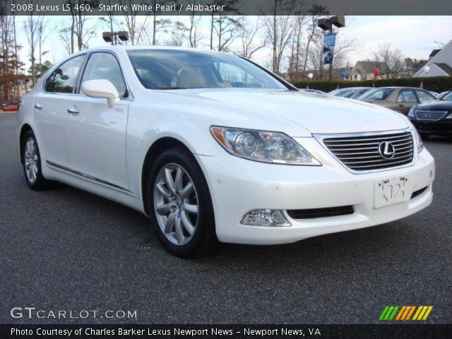2008 Lexus LS 460 in Starfire White Pearl
