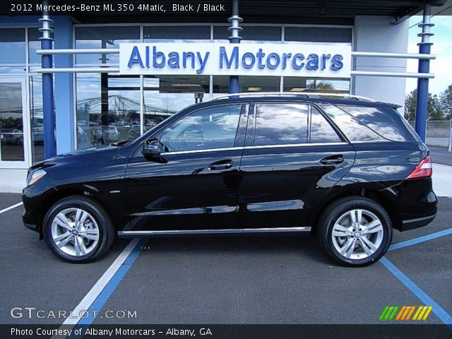 2012 Mercedes-Benz ML 350 4Matic in Black