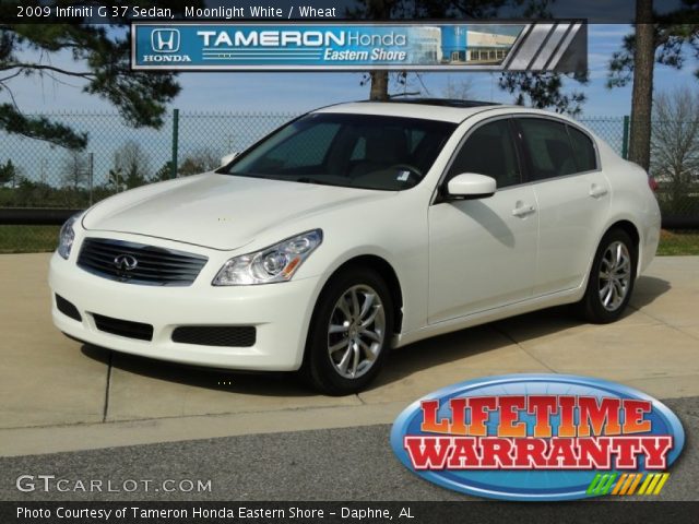 2009 Infiniti G 37 Sedan in Moonlight White