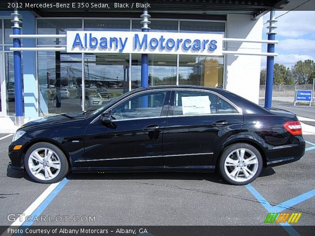 2012 Mercedes-Benz E 350 Sedan in Black