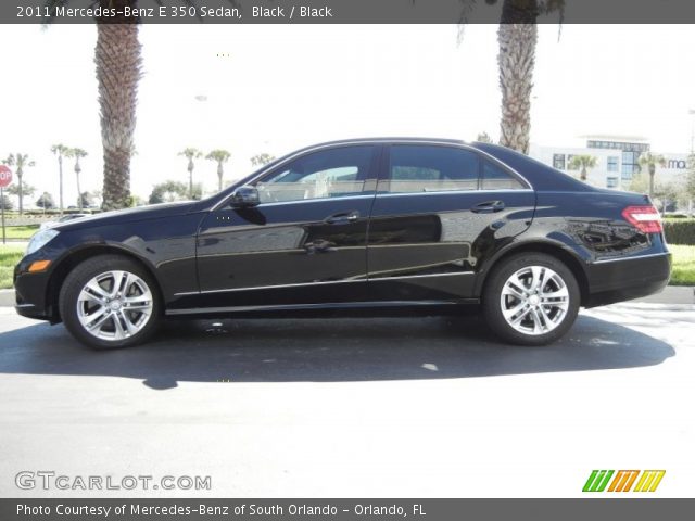 2011 Mercedes-Benz E 350 Sedan in Black