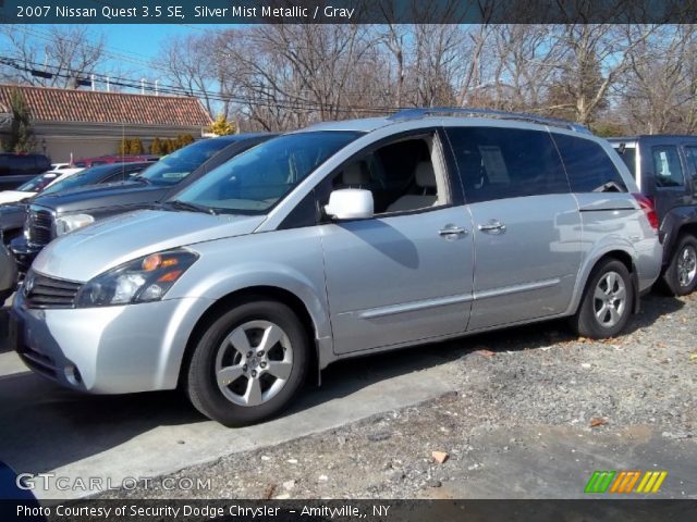 2007 Nissan Quest 3.5 SE in Silver Mist Metallic