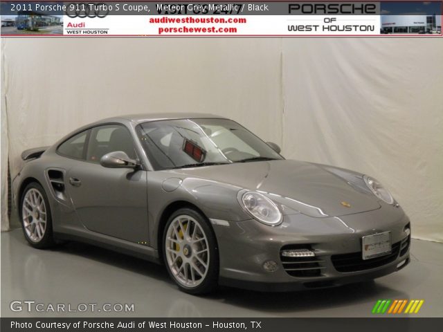 2011 Porsche 911 Turbo S Coupe in Meteor Grey Metallic