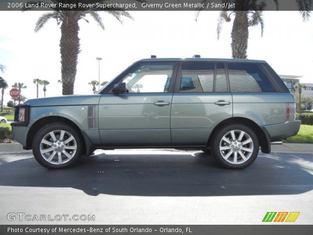 2006 Land Rover Range Rover Supercharged in Giverny Green Metallic