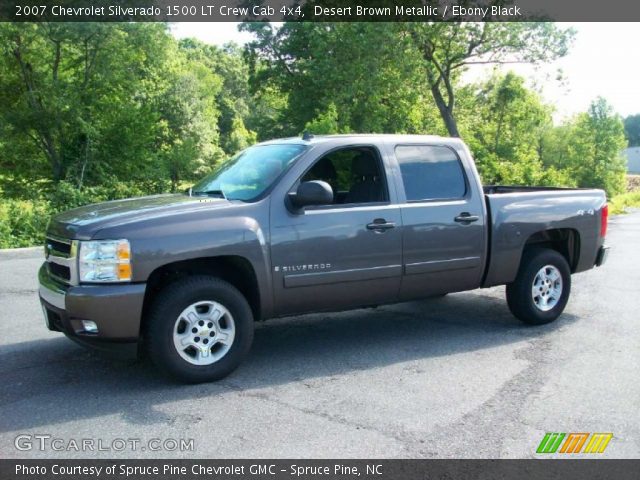 2007 Chevrolet Silverado 1500 LT Crew Cab 4x4 in Desert Brown Metallic