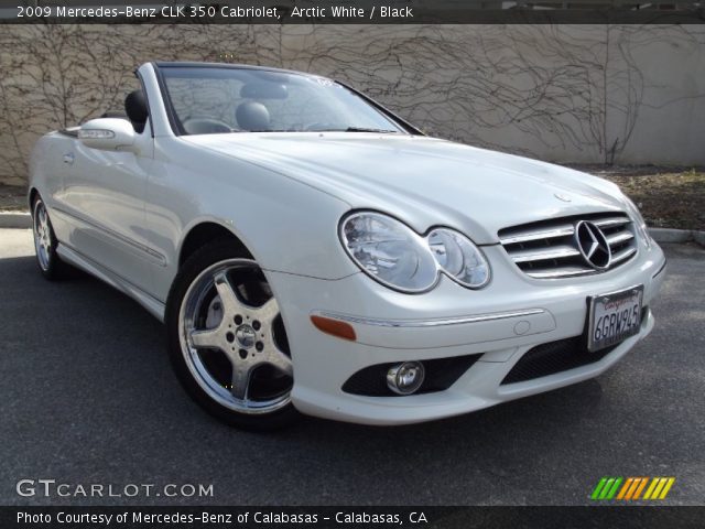 2009 Mercedes-Benz CLK 350 Cabriolet in Arctic White