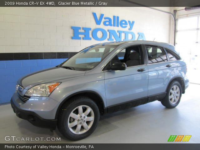 2009 Honda CR-V EX 4WD in Glacier Blue Metallic