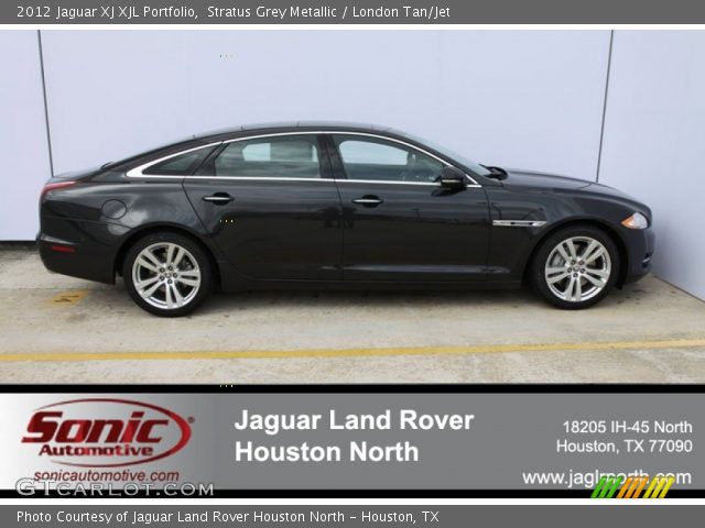 2012 Jaguar XJ XJL Portfolio in Stratus Grey Metallic